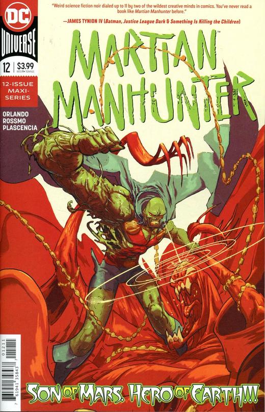 火星猎人 V5 主刊 Martian Manhunter V5 （2019）普封 商品图0