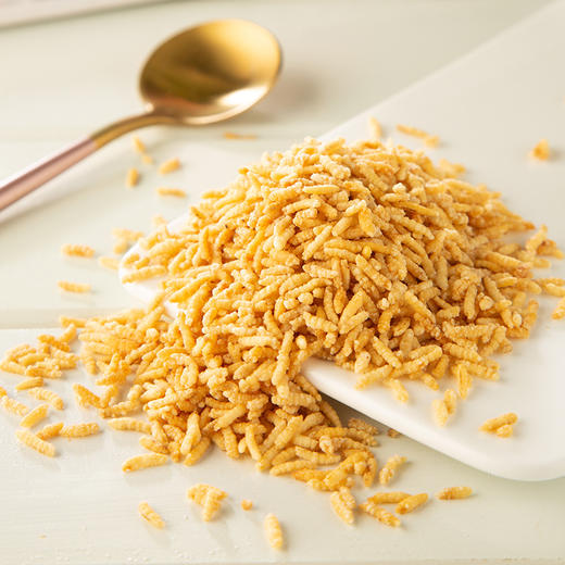 【刻凡特产炒货牛肉味炒米128g袋装、5袋】休闲炒米办公室零食食品 商品图4