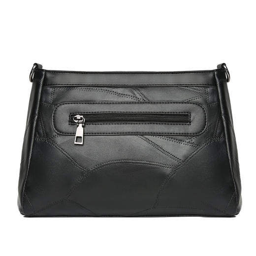 XC-1051真皮女包羊皮编织单肩贝壳包韩版时尚斜挎包软皮百搭手提小包包 商品图2