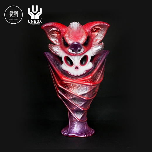 Unbox 骷髅蝙蝠 红色 CAMAZOTZ The Death Bat 商品图0