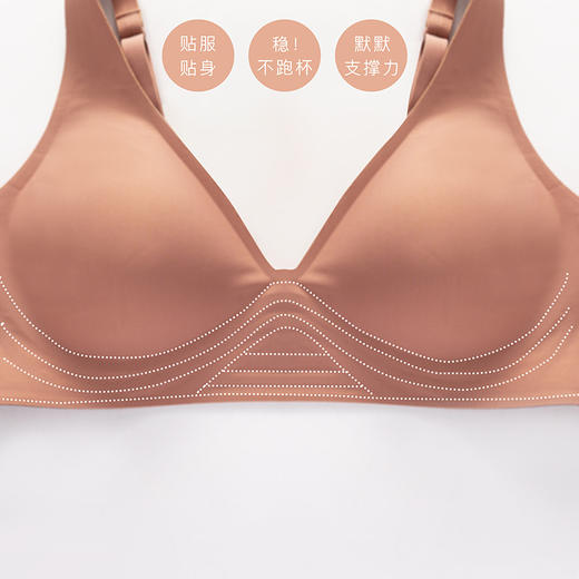 【一穿难忘的舒适感】无痕果冻条半液态内衣 舒适无穿感 贴合无痕 天生软糯触感 呵护肌肤 商品图5