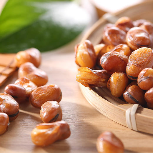 【刻凡 炒货兰花豆128g/袋、3包】休闲零食豆制品蚕豆 商品图3