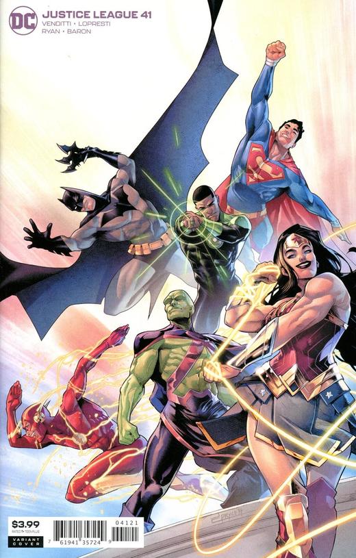 正义联盟 V4 主刊 Justice League V4  001-051（2018）变体 商品图10