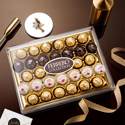 意大利 费列罗 臻品巧克力礼盒 32粒 三色装 商品图0