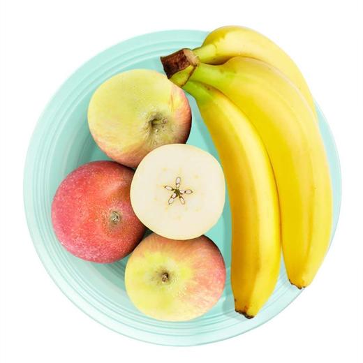 【每日搭档】富士苹果1个+香蕉1根一份 商品图0