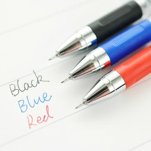 晨光K37中性笔0.38黑色红色蓝色12支/盒12盒/中盒 商品图3