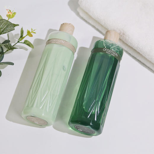 日本温泉藻洗发水护发素300ml 商品图0