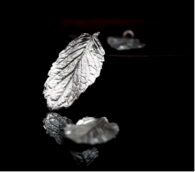 【上手心意课程】银黏土叶片坠饰