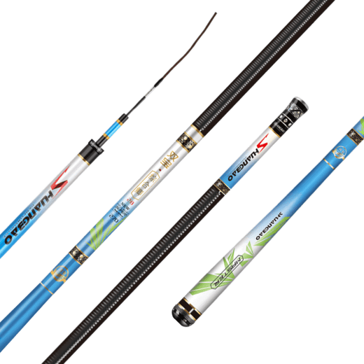 快乐垂钓双宝综合鲫鱼竿28调鱼竿手竿超轻超细超硬极细台钓鲫鱼杆