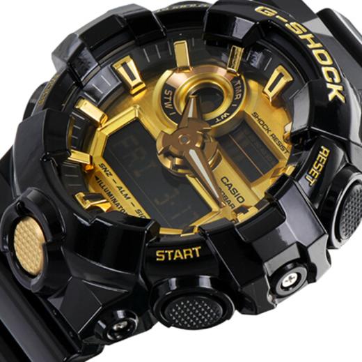 【开学季】卡西欧（CASIO）手表 G-SHOCK 立体表盘大指针 男士防水运动手表石英表 商品图1