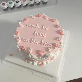 狮子家-网红小花蛋糕 情人节告白/生日蛋糕 纪念日蛋糕 聚会 仪式感必备