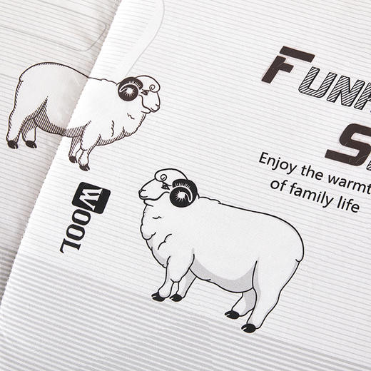 博洋家纺BEYOND  轻暖羊毛被 200*230cm 商品图2