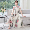 XYX-9307中国风复古女装旗袍印花两件套 商品缩略图4
