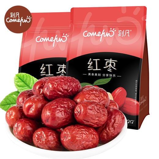 【刻凡红枣500g/袋 】大枣枣子干果泡水喝小零食 商品图1