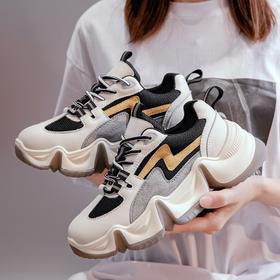 西村名物2020秋季新款老爹鞋虎牙鞋增高时尚T20CM31801