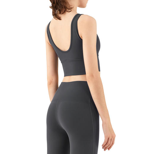 高强度防震聚拢运动文胸深U美背背心式瑜伽文胸 商品图3