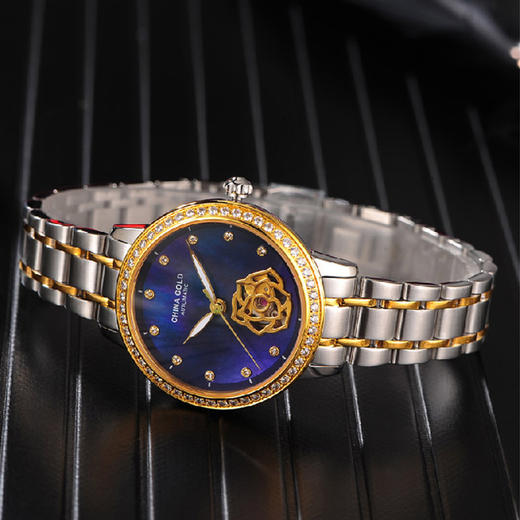 china gold/中国黄金足金au999腕表 花仙子系列时尚金表 女款 进口