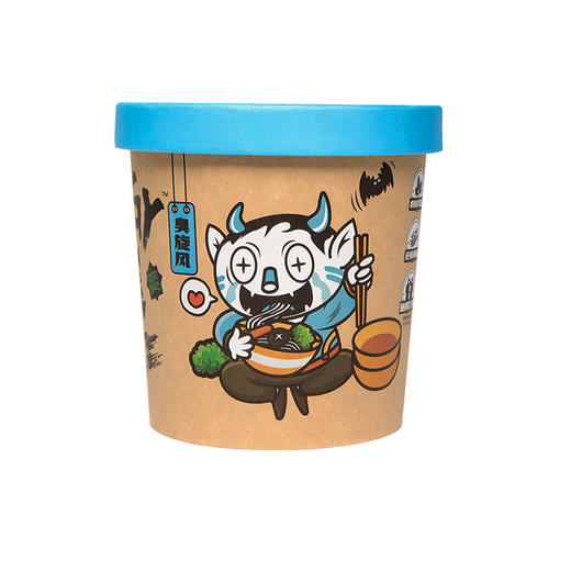 食族人螺蛳粉202g/桶 粉丝 泡面 螺蛳粉 酸辣 小火锅 方便面 桶装 商品图1