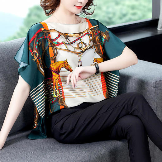 AHM-ymy7959夏季新款时尚印花T恤 商品图0