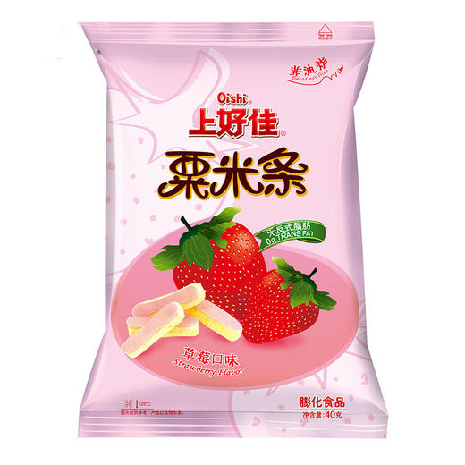 上好佳 40g 草莓粟米条 商品图0