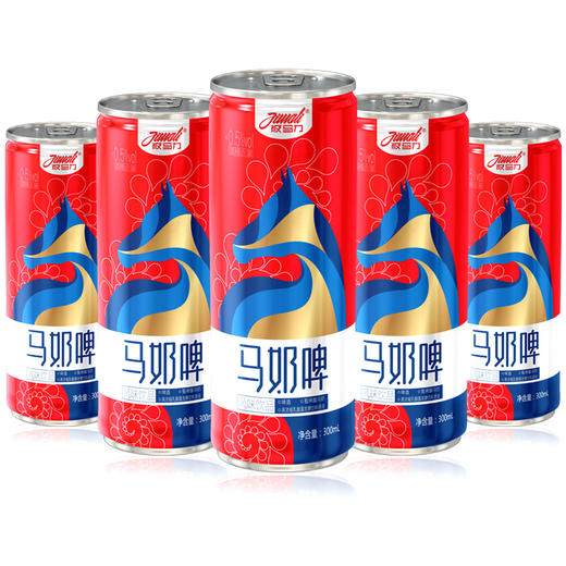 内蒙特产乳酸菌风味马奶啤红罐 300ML/罐 整件24罐 会员价：148元包邮 产地直发 商品图1