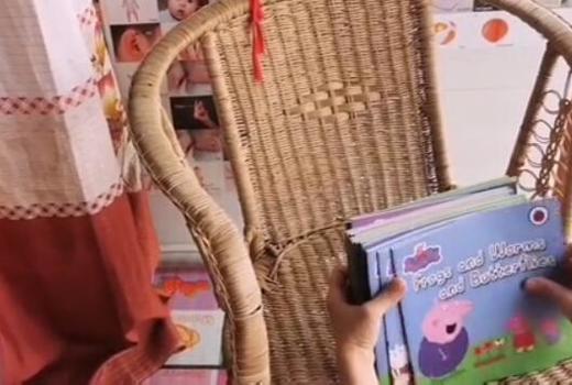 两岁四个月的禾禾读英文绘本会回答问题啦 商品图0