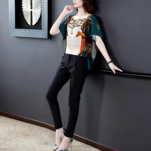 AHM-ymy7959夏季新款时尚印花T恤 商品图1