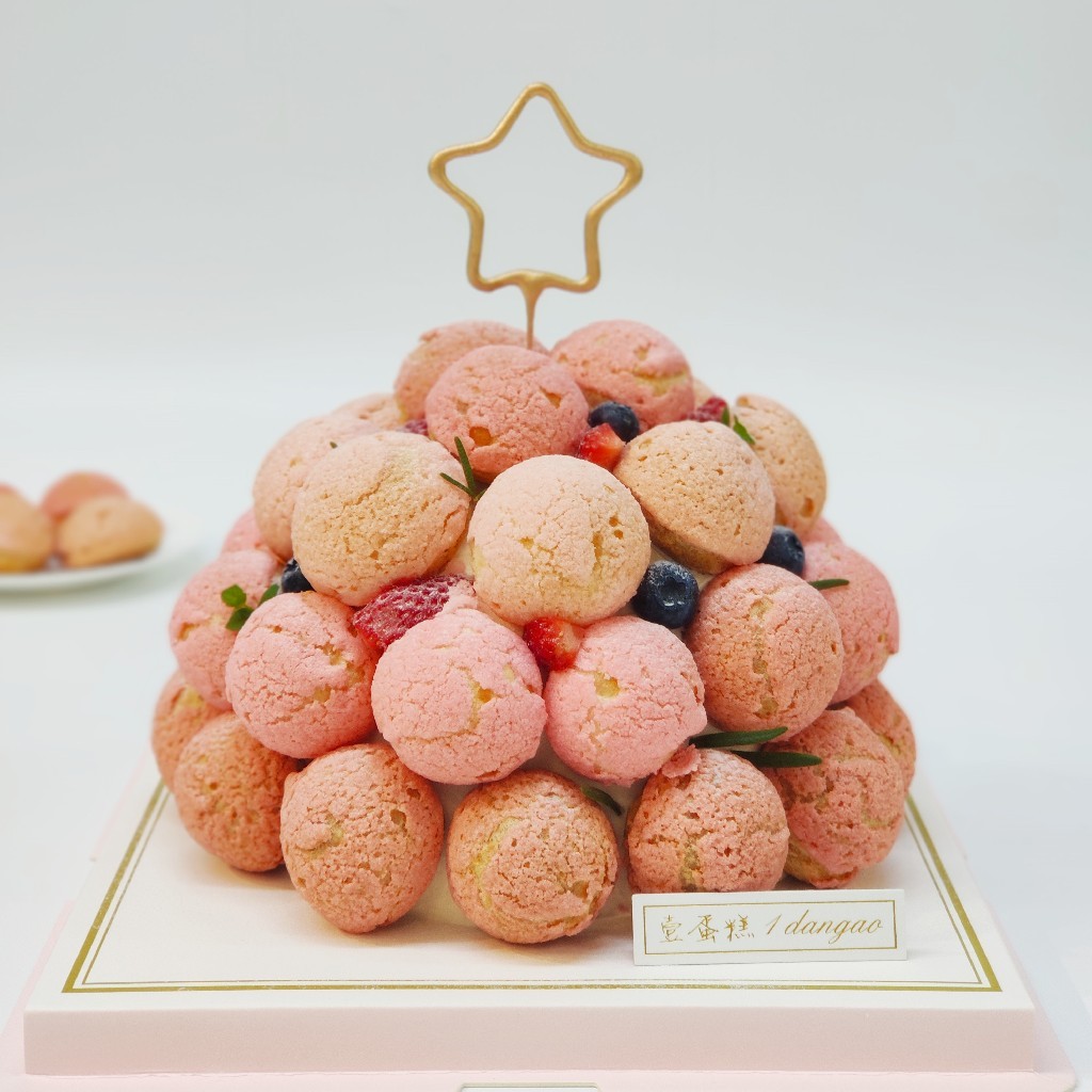 泡芙塔蛋糕/ cake