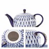 皇家瓷器钴蓝网纹下午茶杯套礼盒 商品缩略图5