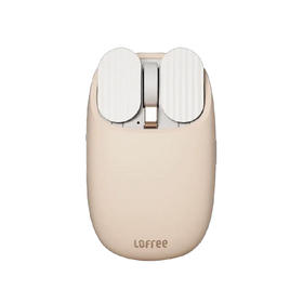 LOFREE洛斐 奶茶色薯片蓝牙鼠标