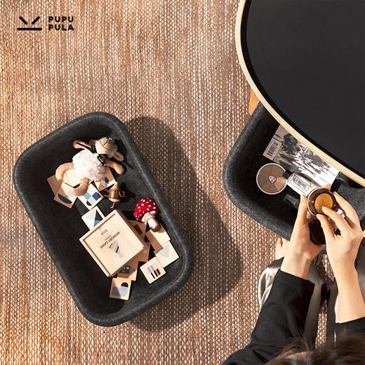 毛毡篮：几几桌定制收纳篮北欧风抽屉储物篮桌面杂物收纳筐 商品图3