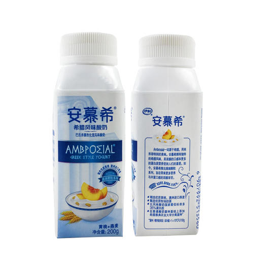伊利安慕希希腊风味酸奶200gx10（水果+燕麦）（仅供济南市区） 商品图4