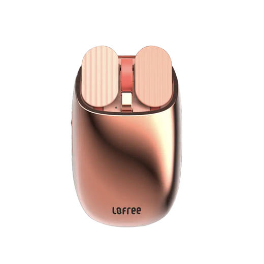 LOFREE洛斐 玫瑰金薯片蓝牙鼠标 商品图0