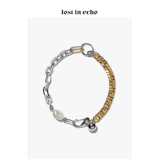 lost in echo设计师Bonnie and Clyde情侣可组装手链项链套装 商品图1