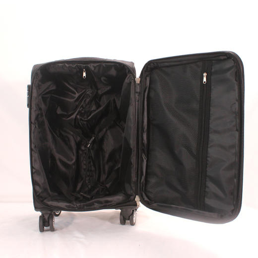 【东方航空专供】旅行箱黑色登机箱20寸24寸28寸软箱8轮万向轮2002 商品图7