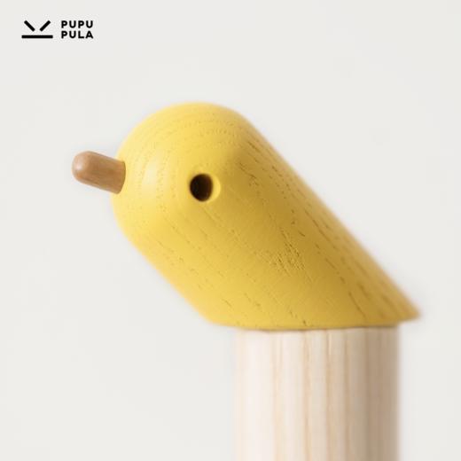 小鸟纸巾架：北欧简约实木厨房用纸架纸巾座立式卷纸收纳架 商品图3