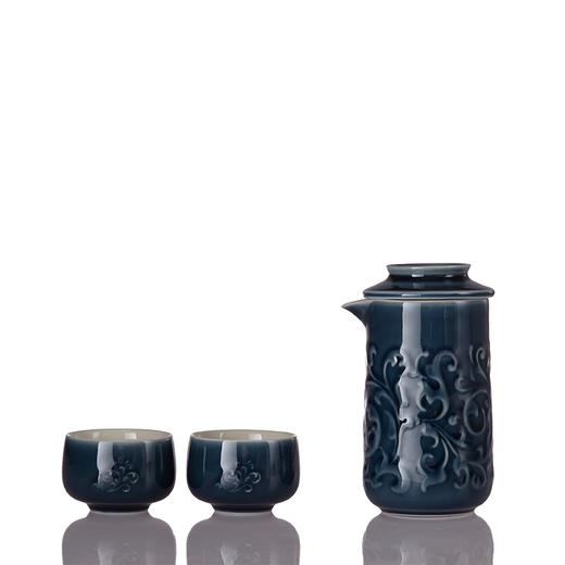 【茶具】祥云如意泡茶器1壶2杯   180ml/60ml 商品图1