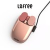 LOFREE洛斐 玫瑰金薯片蓝牙鼠标 商品缩略图1