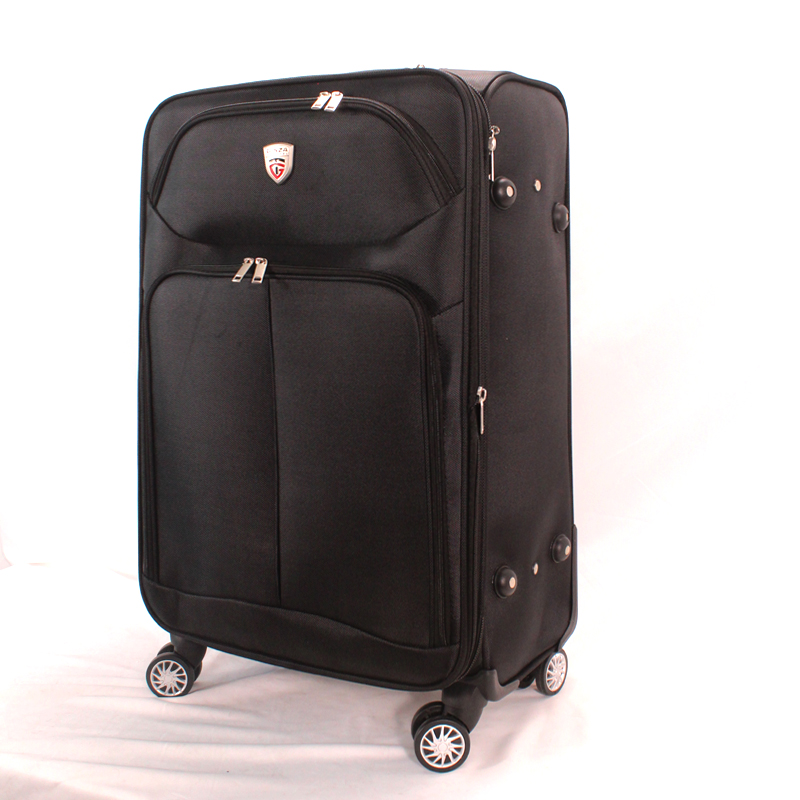 【东方航空专供】旅行箱黑色登机箱20寸24寸28寸软箱8轮万向轮2002