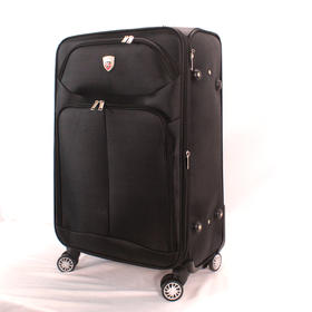 【东方航空专供】旅行箱黑色登机箱20寸24寸28寸软箱8轮万向轮2002