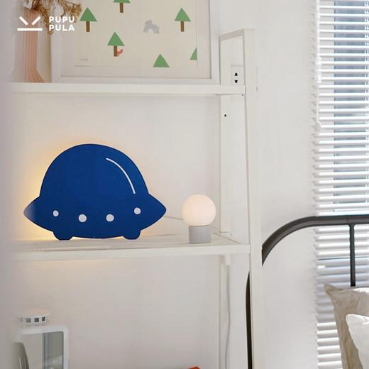 毛毡壁灯：儿童房卧室睡眠灯北欧简约卡通led墙灯免打孔 商品图1