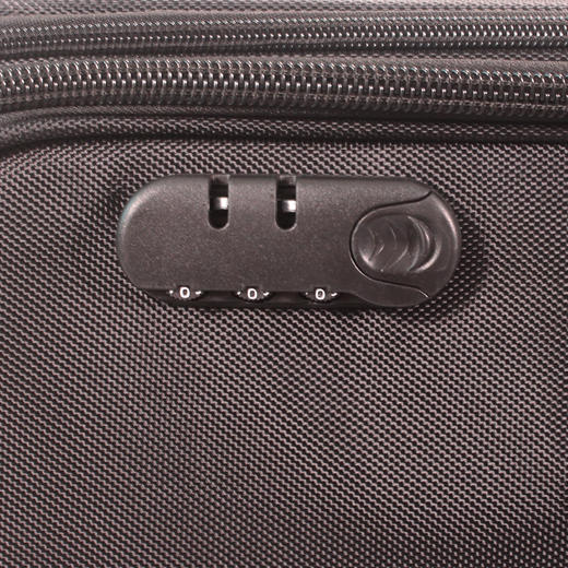 【东方航空专供】旅行箱黑色登机箱20寸24寸28寸软箱8轮万向轮2002 商品图6