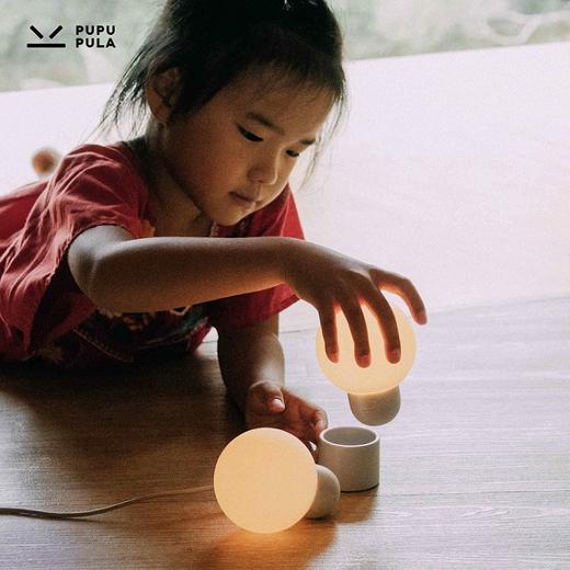 小灯泡：无线充电便携灯硅胶小夜灯母婴灯 商品图2