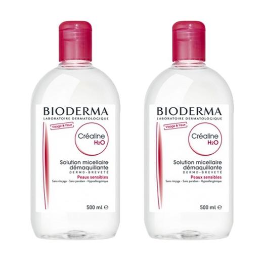 贝德玛舒妍多效洁肤液卸妆水粉水500ml 商品图0