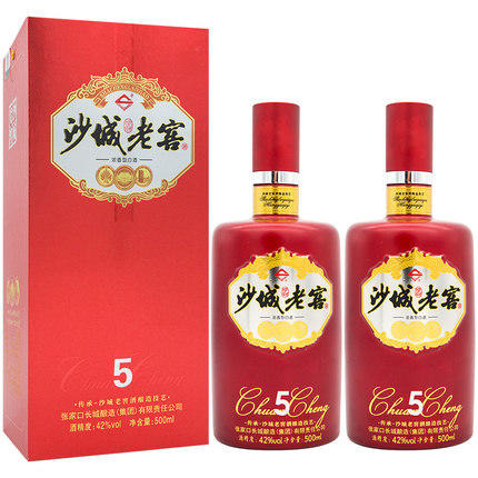 [白酒]沙城老窖 传承5年38度500ml 商品图0