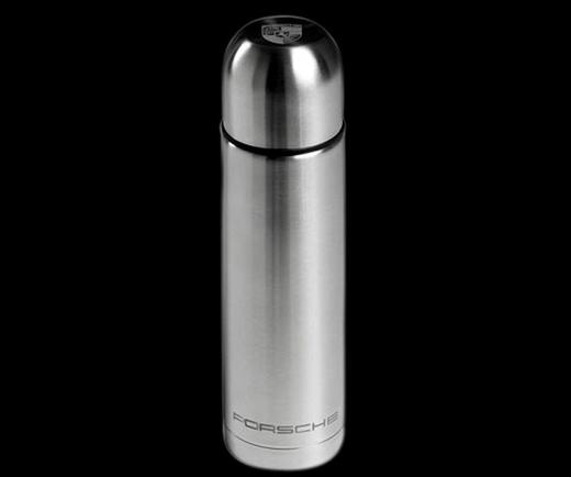 保时捷 银色不锈钢保温杯  0.75升容量 商品图0
