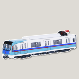 【限量500台】广州地铁5号线合金模型