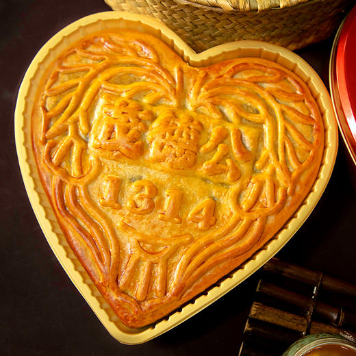 茂德公广式月饼一生一世礼盒特级伍仁金腿1314g中秋月饼送礼礼盒团购买 商品图1