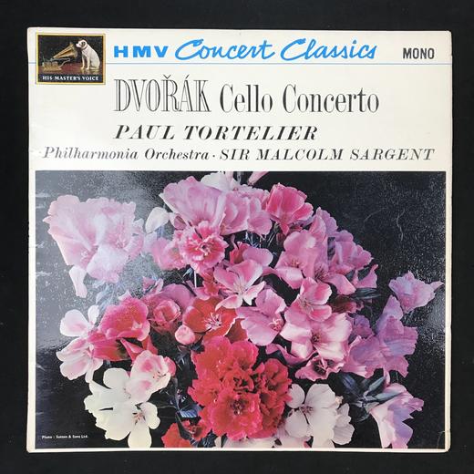 LP黑胶唱片 德沃夏克《B小调大提琴协奏曲OP.104》 英国爱乐乐团 马尔科姆·萨金特爵士指挥 商品图0