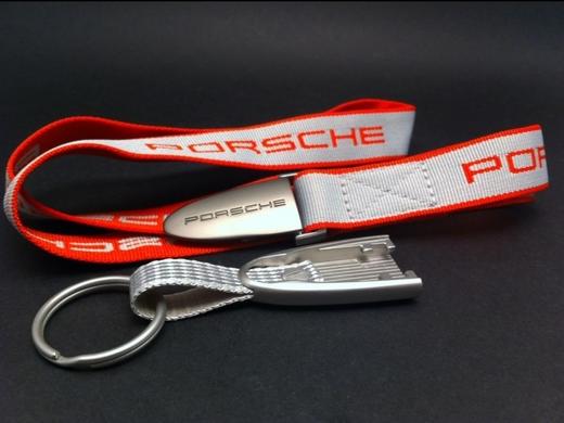 保时捷 红灰主题钥匙挂绳 Porsche Design出品 商品图2